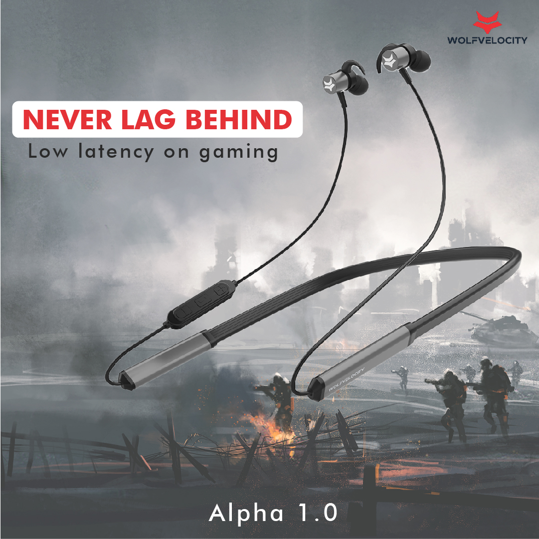 WolfVelocity_'s tweet photo. Enhance your Gaming experience with #wolfvelocity Alpha 1.0...
Shop Now - https://t.co/T5Cp0zhyeh
#wolfvelocityaudio #gaminglife #Games #gaming  #neckband #headset #latency #earphone #headphone #MayTheMusicBeWithYou https://t.co/qZm4aVkJ4p