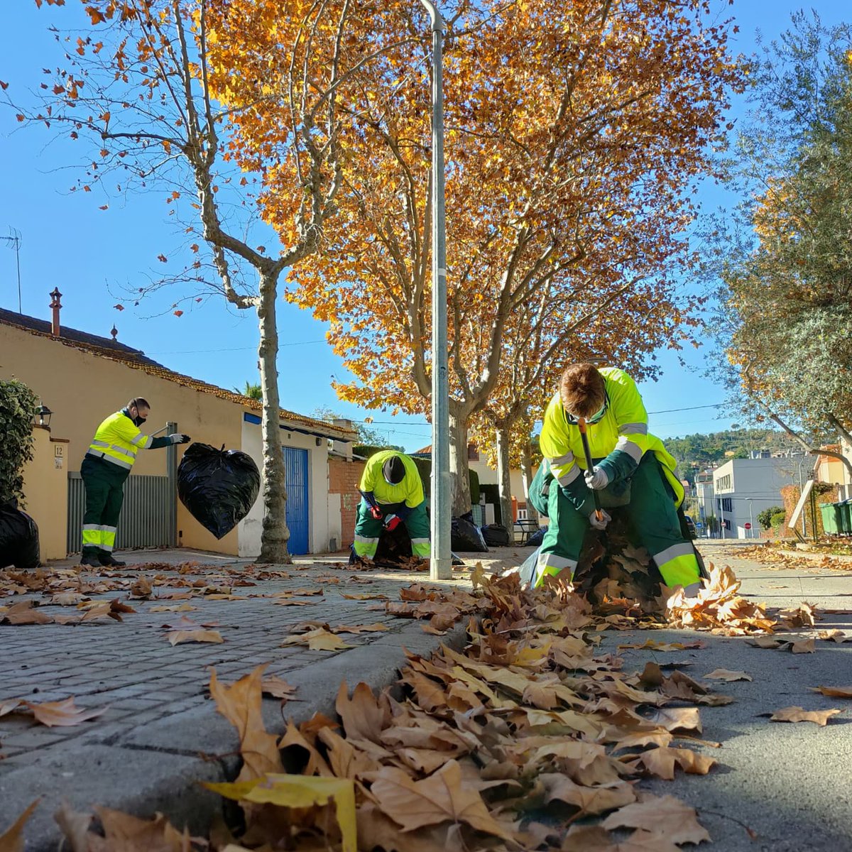 txavu's tweet photo. 🙌 Ahir, per @CanalTerrassa , vaig poder grabar a les companyes de l'@ajterrassa d'@ecoequip . Unes escombriaires que fan una feinada brutal i que passa força desapercebuda.
❤️ Gràcies per facilitar-nos la vida.
#OrgullDeCompanyes #BonServei
#Terrassa https://t.co/kWX444olhv