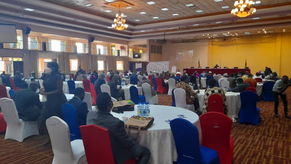 irc_uganda's tweet photo. Already set for the The 4th Inter-Religious Council of Uganda Consultative Assembly at @HotelAfricana. Ready to share thoughts &amp; celebrate 20 years of Multi Religious collaborations. #IRCU20 https://t.co/QdhkoJskgL