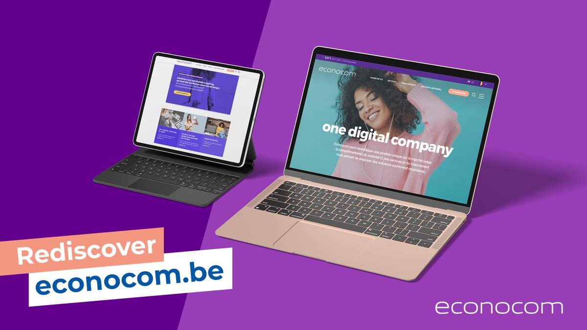After all the hard work that goes into strategically crafting a new website, I now want to scream it from the rooftops. Our new website is live! econocom.be