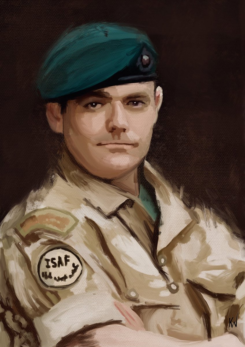 kev9348's tweet photo. Next portrait- Sergeant Steven William Darbyshire from 40 Commando Royal Marines, died in Afghanistan on Wednesday 23 June 2010. https://t.co/6GXraJ5IE2 #40commando https://t.co/6XBal8p2OY