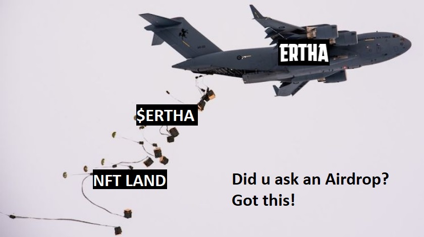 Falentor's tweet photo. @ErthaGame make an airdrop and nft giveaway during december. Take part on it . The next NFT game reference! #ErthaEvolves #Airdrop https://t.co/qWJwr9kQeX