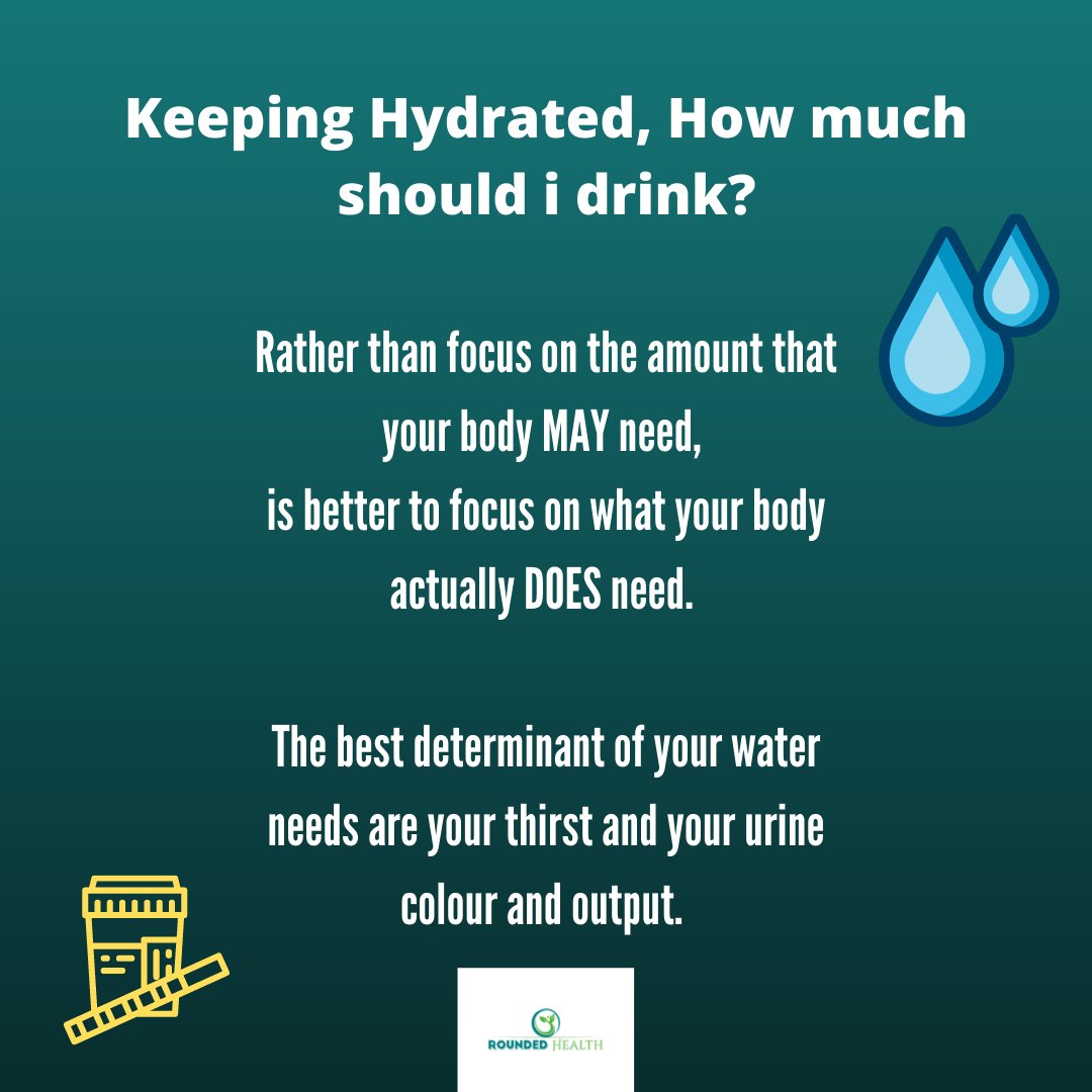 RoundedH's tweet image. Urine should be straw coloured, and easy to pass. 

My point is urine tells us a lot – if your urine output is changing from your normal please see a health care professional (nurse’s are amazing). 
Sometimes all our urine is telling us – DRINK MORE WATER!!