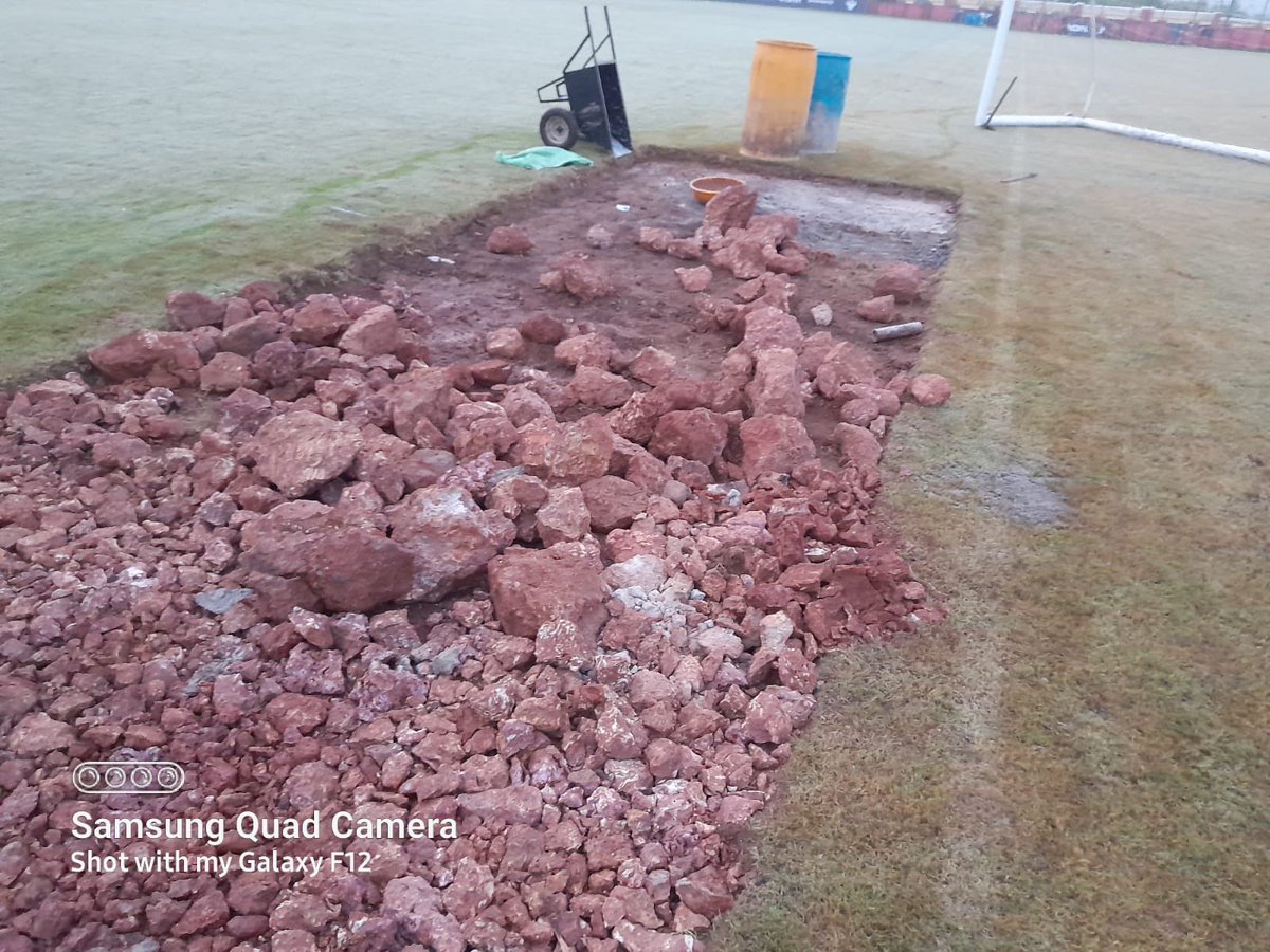 ModyJaydev's tweet image. This is what they have done to the football field at Salvadore. Damaged expensive sprinkler lines and ruined all the effort and wasted money that was well spent for the benefit of upcoming footballers and the community