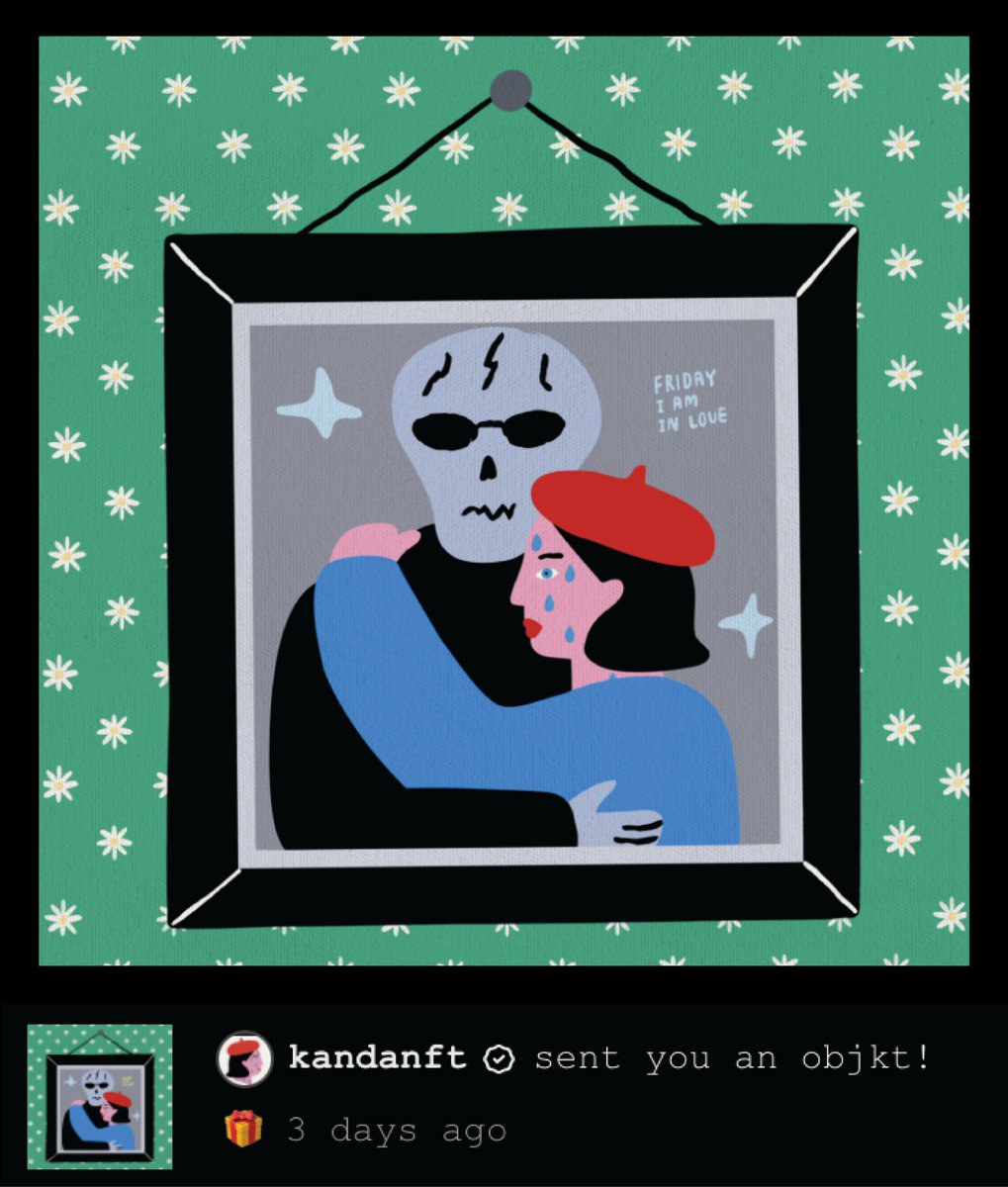 mondofragile's tweet photo. I just opened my inbox, and @kandanft sent me her cute artwork! What a delightful surprise! 🥰 Khob Khun Krub!  Thank  you  so much! Love it ❤️!  Check out her artwork guys https://t.co/8n8CzPiOk5 https://t.co/yLHsScCqTn