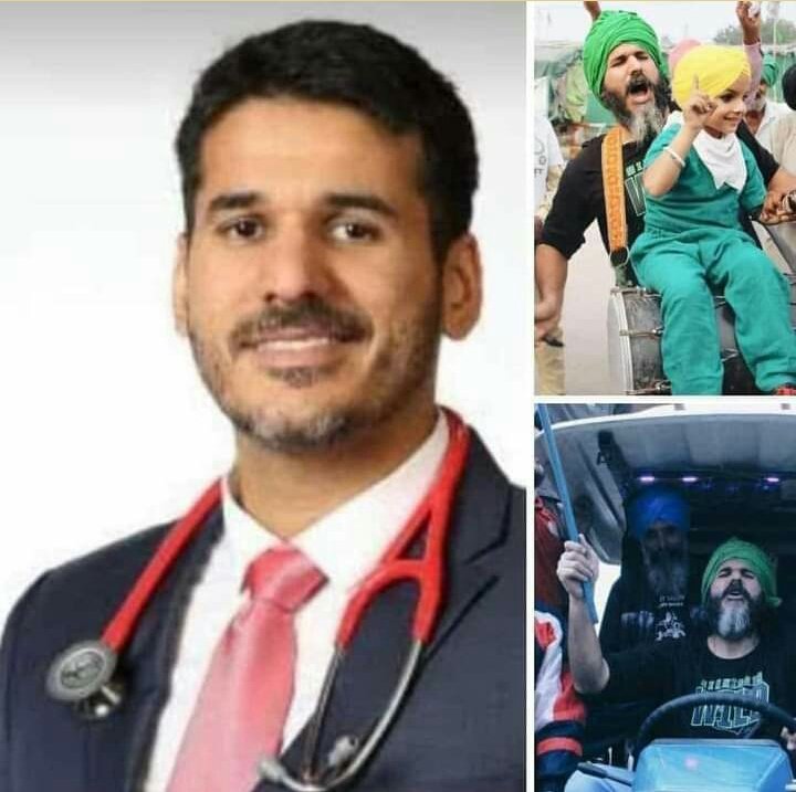 SINGHSA31161684's tweet photo. ਧੰਨ ਤੇਰੀ ਭਗਤੀ ਯੋਧਿਆ, ਸਾਡੇ ਕੋਲੋੰ ਇੱਕ ਟਿਕਟ ਨੀਂ ਸਰੀ ਅੰਦੋਲਨ ਵਿੱਚ ਪਹੁੰਚਣ ਲਈ ਤੇ ਡਾ: ਸਰਦਾਰ ਸਵੈਮਾਨ ਸਿੰਘ Swaiman Singh Pakhoke ਆਪਣਾਂ ਡਾਕਟਰੀ ਦਾ ਕਿੱਤਾ ਛੱਡਕੇ ਇੱਕ ਸਾਲ ਤੋਂ ਕਿਸਾਨ ਅੰਦੋਲਨ ਵਿੱਚ ਦਿੱਲੀ ਦੇ ਬਾਡਰਾਂ ਤੇ ਮੁਫਤ ਡਾਕਟਰੀ ਸਹੂਲਤ ਦਿੱਤੀ  ਕਾਸ਼ ਡਾ ਸਵੈਮਾਨ ਸਿੰਘ ਵਰਗਾ ਜਿਗਰਾ ਸਾਡੇ ਕੋਲ ਵੀ ਹੁੰਦਾ !🙏🙏 https://t.co/ij5aJN3pzM