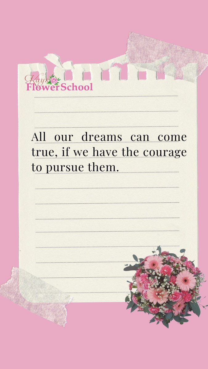 FlowerSchoolIE's tweet photo. Happy Tuesday  Here's today's  #quoteoftheday   Enjoy your day 😊 #tuesdayvibe  #TuesdayFeeling https://t.co/Tv541IYJzI