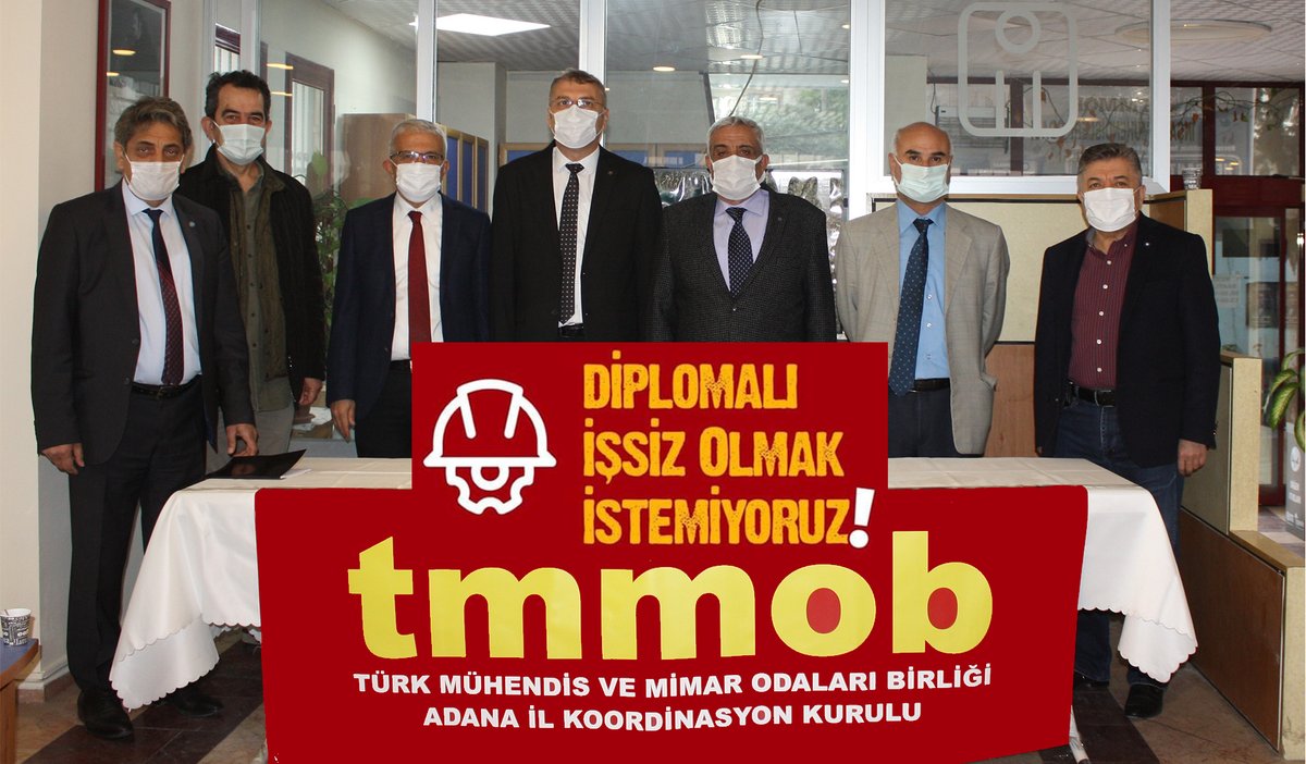 TMMOB ADANA İKK: "DİPLOMALI İŞSİZ OLMAK İSTEMİYORUZ"
tmmob.org.tr/icerik/tmmob-a…