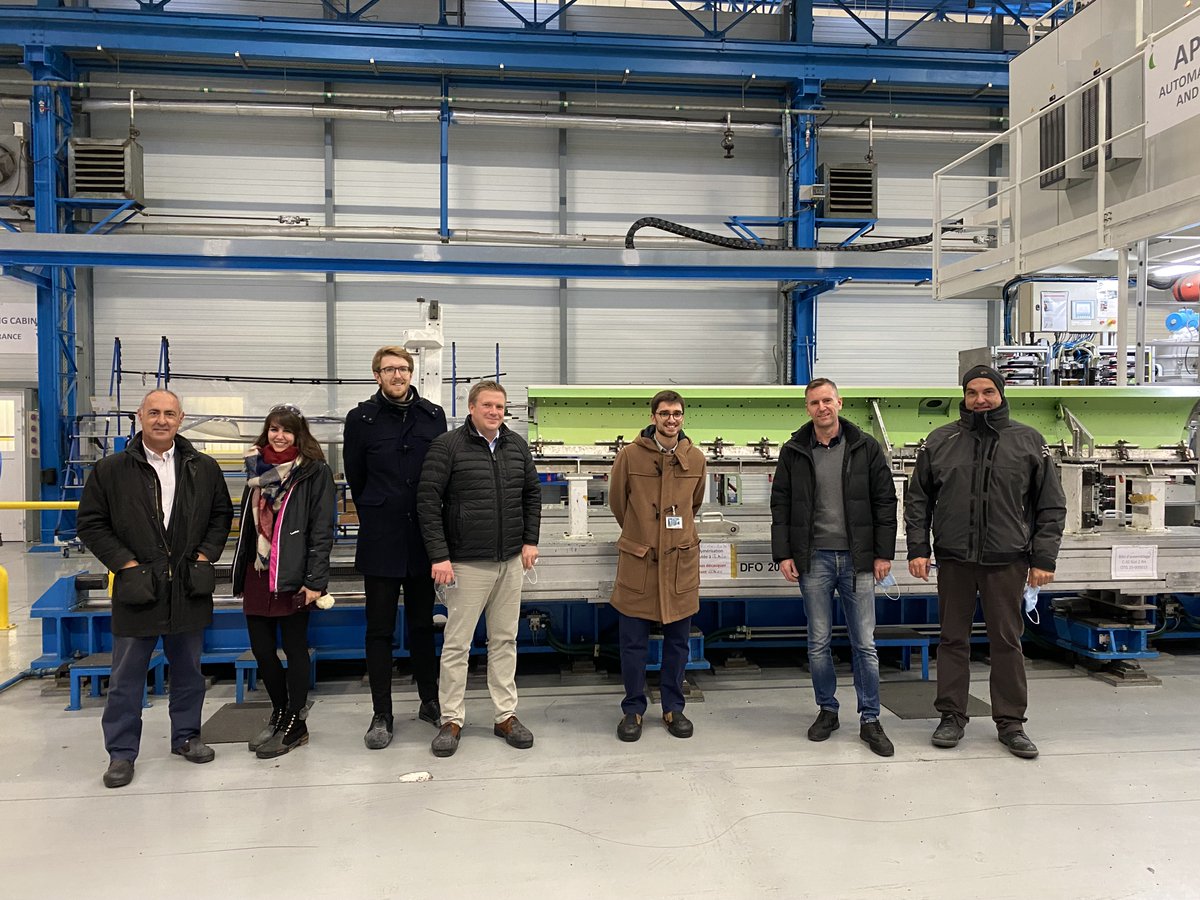 Leitat's tweet photo. On the 23rd and 24th November, the O2Free project consortium -of which Leitat is a partner- finally had the opportunity to meet face-to-face and discuss technical matters. #Cleansky2 #H2020 #aviation #O2FREE #EUProjects #Meetings #ReviewMeeting https://t.co/bL1kQMJBJU