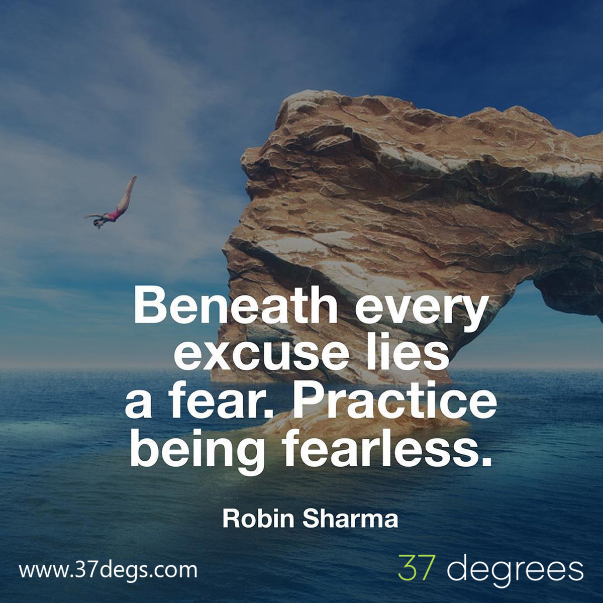 37degs's tweet photo. Practice not to excuse, because the fear beneath it can keep us locked up in the prison of the comfortable and predictable, which prevents us from reaching our true potential. 💯

 #realestateexperts #realestatetips #financemanagement #personalfinances #nomoreexcuses https://t.co/NFs7IvQobg