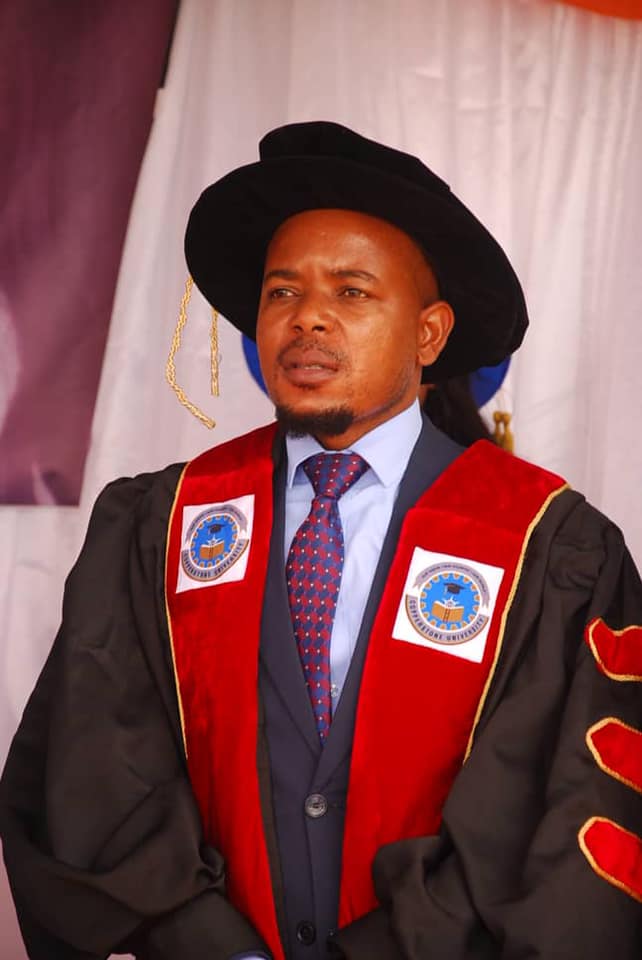 GroupTech24's tweet photo. You rarely take pride in your achievements but it is time to feel proud. You have nailed it and have done an outstanding thing we are proud to have you as a leader. Congradulations on you PhD. Dr Rinos Mautsa. #WelcomeTomorrow #learning #leadership #OrangeTheWorld https://t.co/rtgEVt24pp