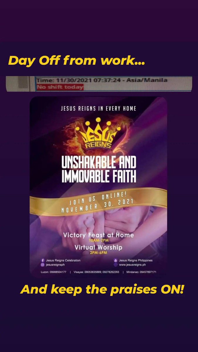 nahjin7262's tweet photo. Psalm 133:1 “How good and pleasant it is when God’s people live together in unity!”
#JesusReigns
#JesusReignsPhilippines
#JesusReignsInEveryHome https://t.co/fZEzaV1qDu