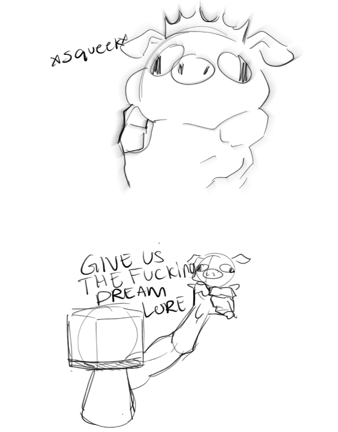 doodles_alt's tweet photo. Techno's gatekeeping Dream lore from us I swear to god TELL ME WHAT'S IN THOSE FUCKING BOOKS!!! https://t.co/fb5IGW6iiw