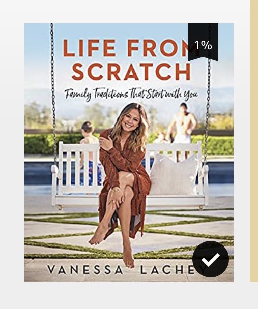 jenlynette's tweet photo. 3:17am on my @AmazonKindle I’m so excited @VanessaLachey my signed copy is coming later this week!! See you for your love book signing online! #LifeFromScratchBook https://t.co/O4c98aQoXr