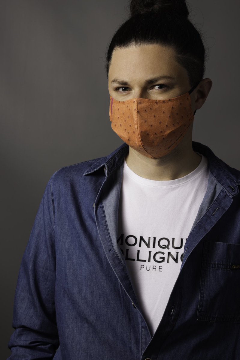 MCollignon's tweet image. Omdat het nog even moet…#mondkapjes #getest #duurzaam #wasbaar #ademend