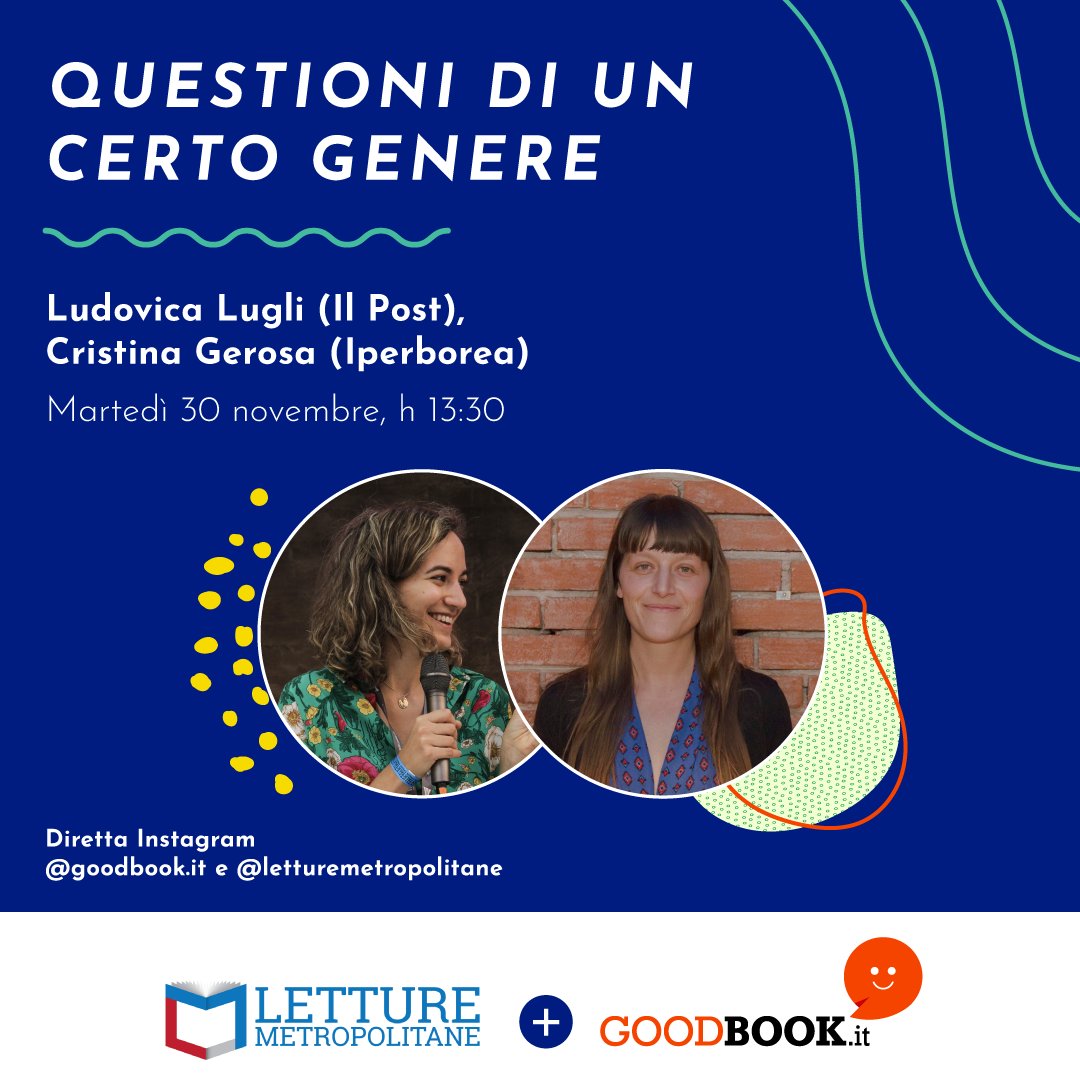 GoodBookit's tweet image. Oggi alle 13:30 parliamo del secondo numero di Cose, spiegate bene, la rivista di @ilpost e @IperboreaLibri!
Ci vediamo in diretta Instagram con @letturemetropol 👉 instagram.com/goodbook.it/