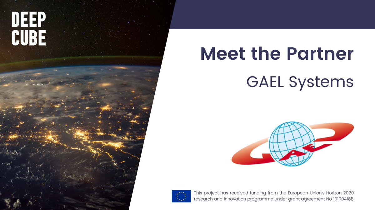 DeepCube_H2020's tweet photo. Meet👉@gaelsystems!
GAEL provides innovative software to the space industry to access, process & disseminate #EO data https://t.co/qUImmqSJYW
GAEL leads the development of the #DeepCube platform, from system specifications and architecture design to integration of technologies. https://t.co/3KfVO8KwjV