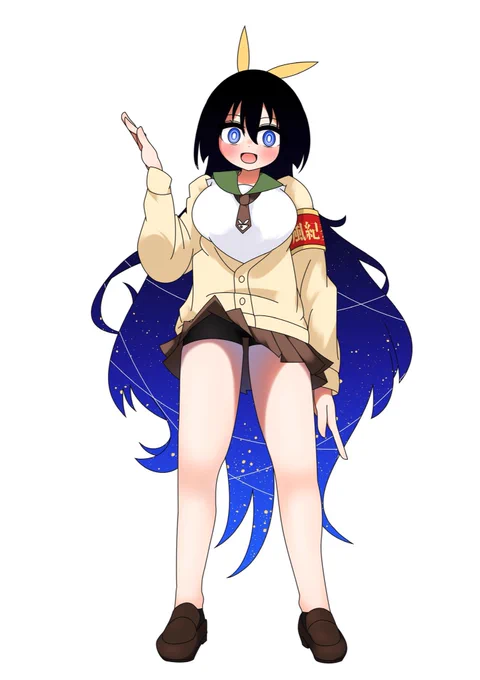 コリネちゃん前の画像の画質が悪かったので、もう一枚アップ。 #ホテ絵 