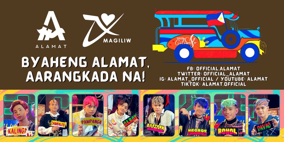 globALAMAT's tweet photo. sALAMAT sa mga Magiliw na nakibahagi at tumulong sa ating Anibersaryo. Naging matagumpay ito dahil sa suporta nyo. 

sALAMAT sa SOLID GILIWALO na syang utak ng lahat ng mga ganap sa Pistang Magiliw. 

1 ang layunin natin, ang iangat ang GiILIWALO sa Tagumpay! 🎶

@Official_ALAMAT https://t.co/30jWZHo1Ol