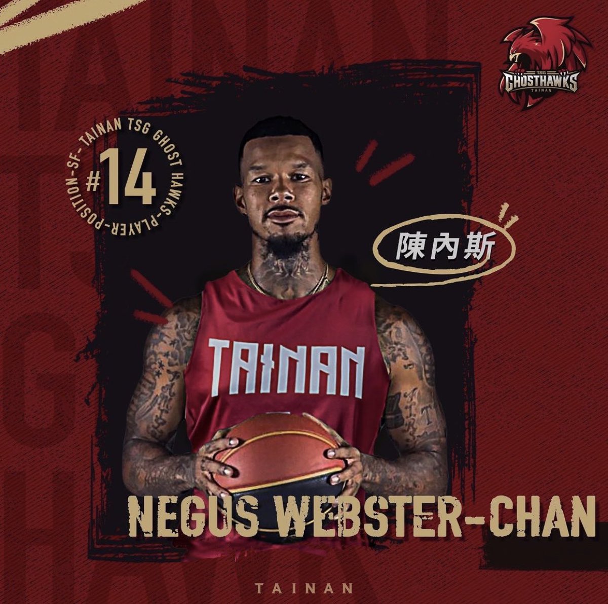 GuavaPressMedia's tweet photo. Former #HawaiiMBB shooting guard/small forward, Negus Webster-Chan has signed a pro-basketball deal with the Tainan TSG GhostHawks. Congratulations Negus! 

#NegusWebsterChan #HawaiiBasketball #GoBows #BowsInThePros #GuavaPress https://t.co/yParjNGRkY
