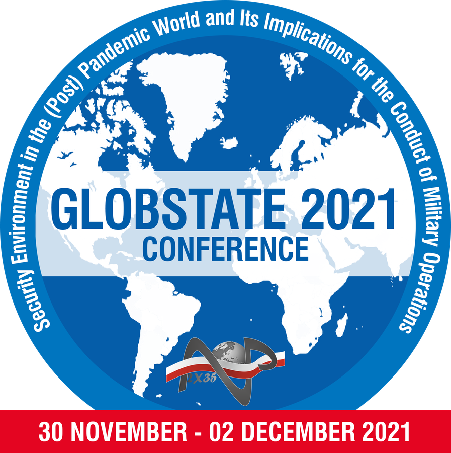 N2x35's tweet photo. The #GlobState2021 conference: #SecurityEnvironment in the (Post) #Pandemic World and its Implications for the Conduct of #MilitaryOperations is launching today at 10. We feel delighted for having distinguished academics in our team. 
More info &amp; register: https://t.co/1PIwFAez7z https://t.co/ME27zaaqZA