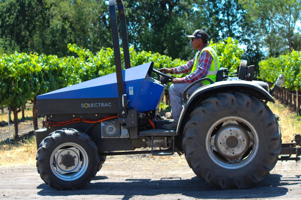 rssagriculture's tweet photo. Electric Tractors Fuel Battle against #climate Change
https://t.co/nKpKKPGNh7 https://t.co/ZKeYaGGqWB
