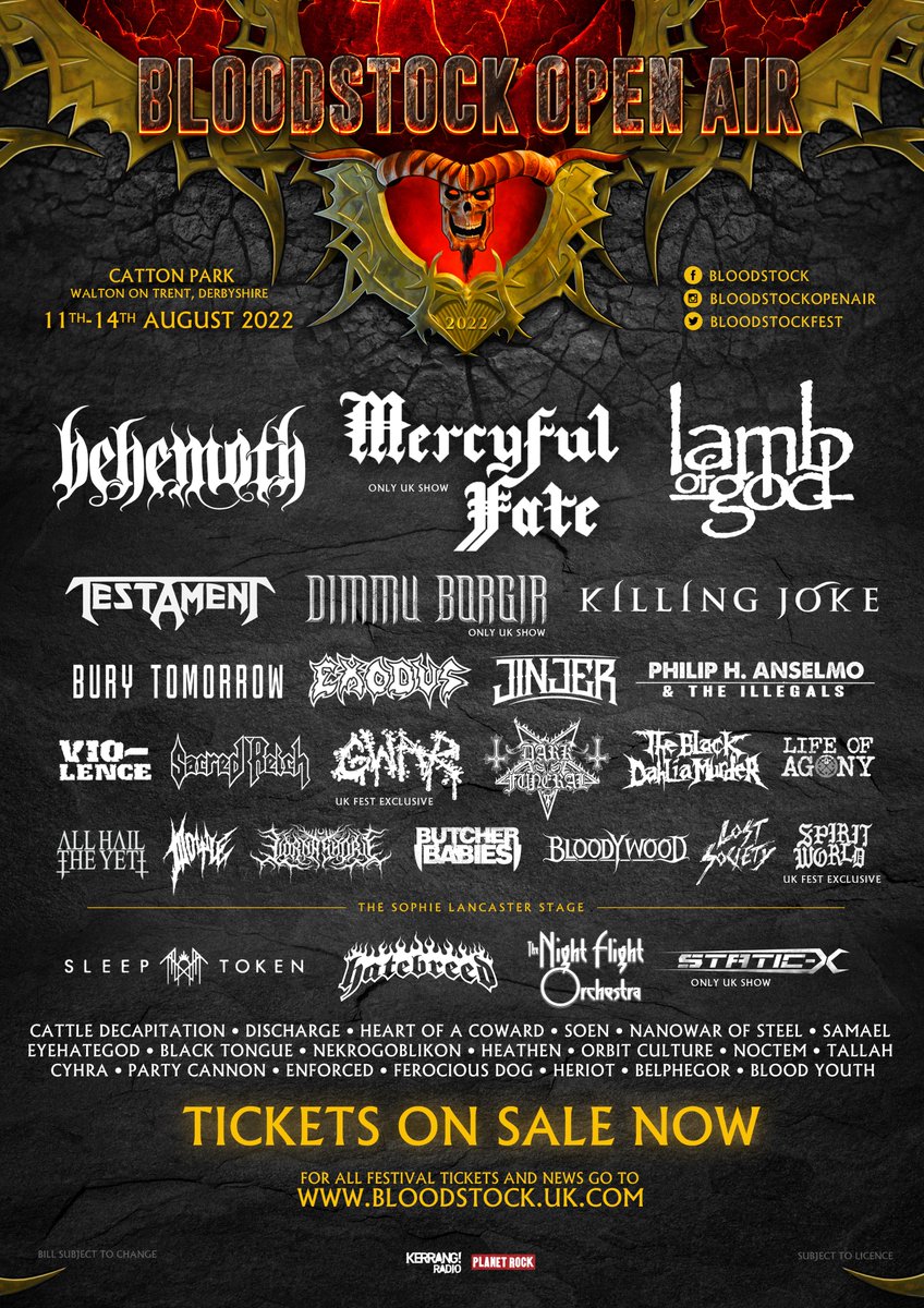 orbitculture's tweet photo. UK! 🇬🇧 

We'll be playing the legendary Bloodstock Festival in August 2022! 

Tickets;
https://t.co/tPYUN7oxwe

More info;
https://t.co/tPYUN7oxwe

Cheers! 🍻 

Thanks, 
Orbit Culture https://t.co/iN6TIYswWl