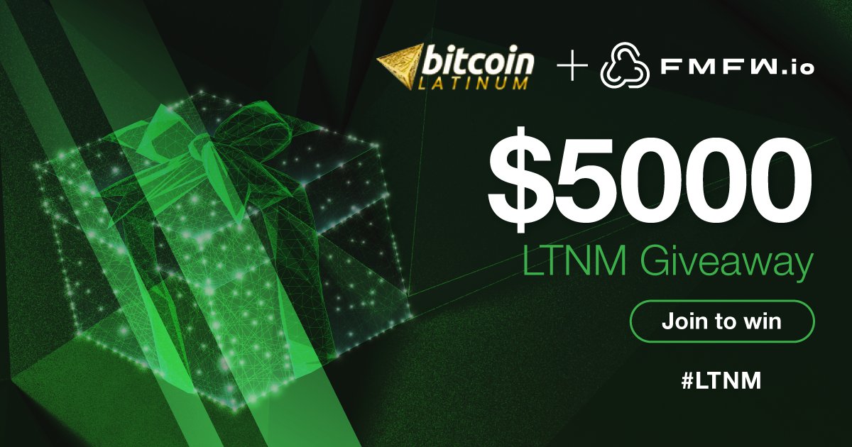 💰JOIN OUR $5000 LTNM giveaway!💰

We are celebrating our <a href="/Latinum/">Latinum Technology</a> listing by giving away $5000 LTNM to our community!🎉

The giveaway will run between December 1st - December 11th.

You can enter the giveaway here: sweepwidget.com/view/42089-d9x…

Good luck!🎉