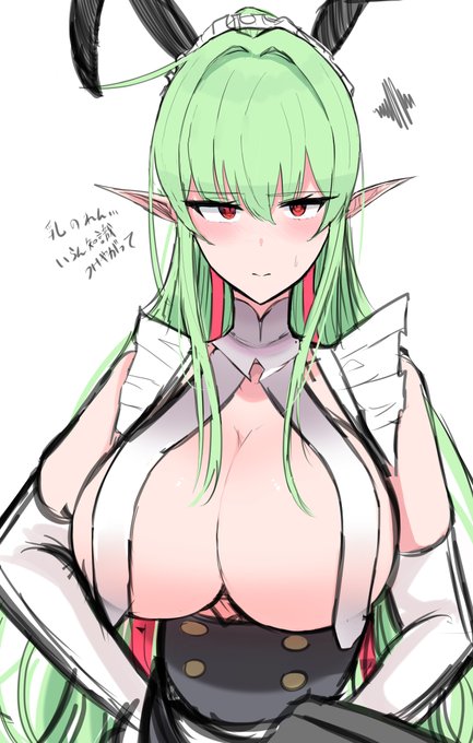 昨日の手直しついでに得た知識をクインさんにぶつけただけの絵 