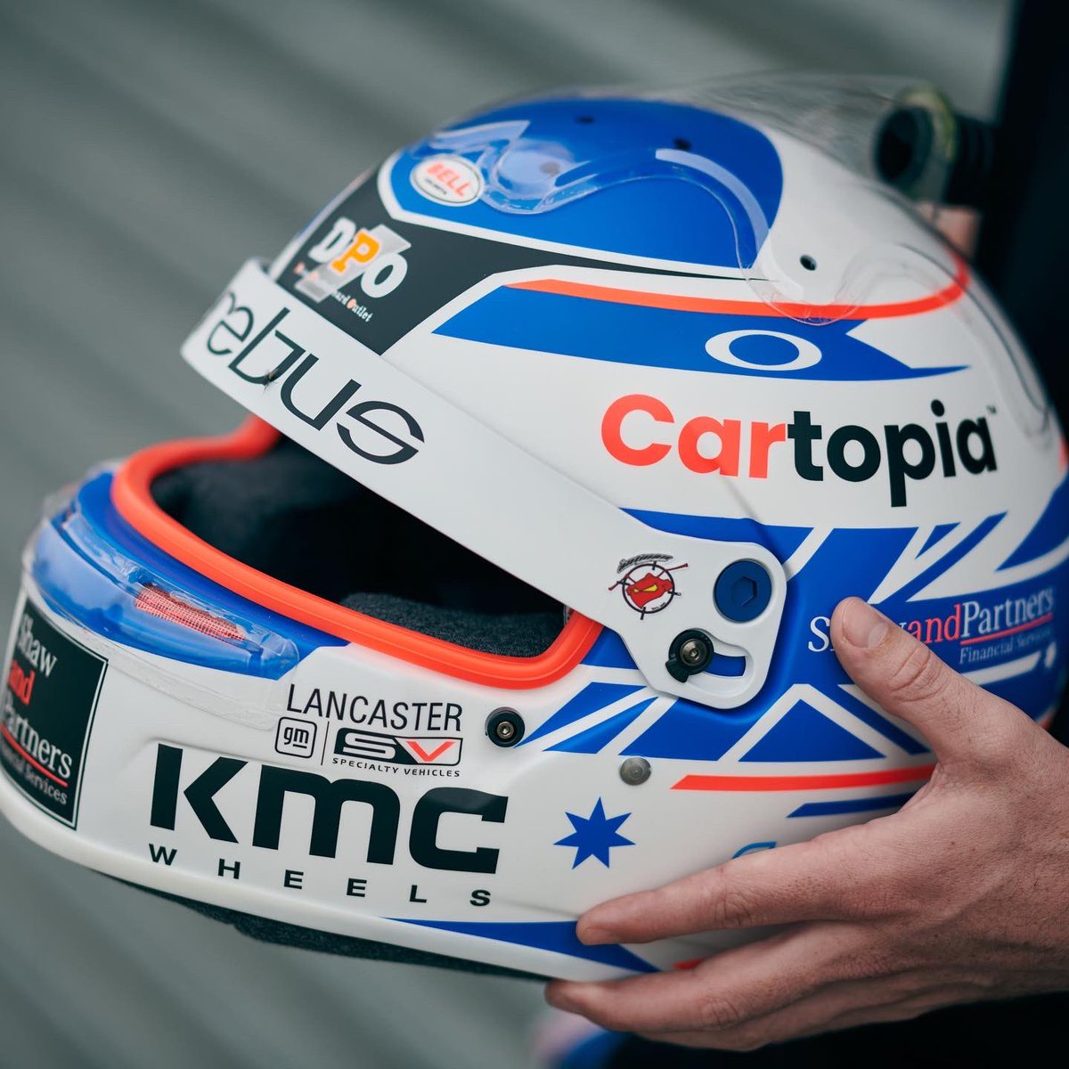 New helmet for the biggest race of the year 😎 Thanks all my partners for making it all happen 👍🏻 Can’t wait to hit the track! #RepcoSC