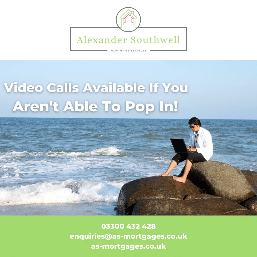 If you are unable to make it to the office &amp; are needing to speak to us, we are still carrying out many videos calls!⌚️

We work around you, during the day, evenings or weekends. Book in an appointment, we will be as flexible as needed.

03300 432 428 📞
buff.ly/2ZydnjM