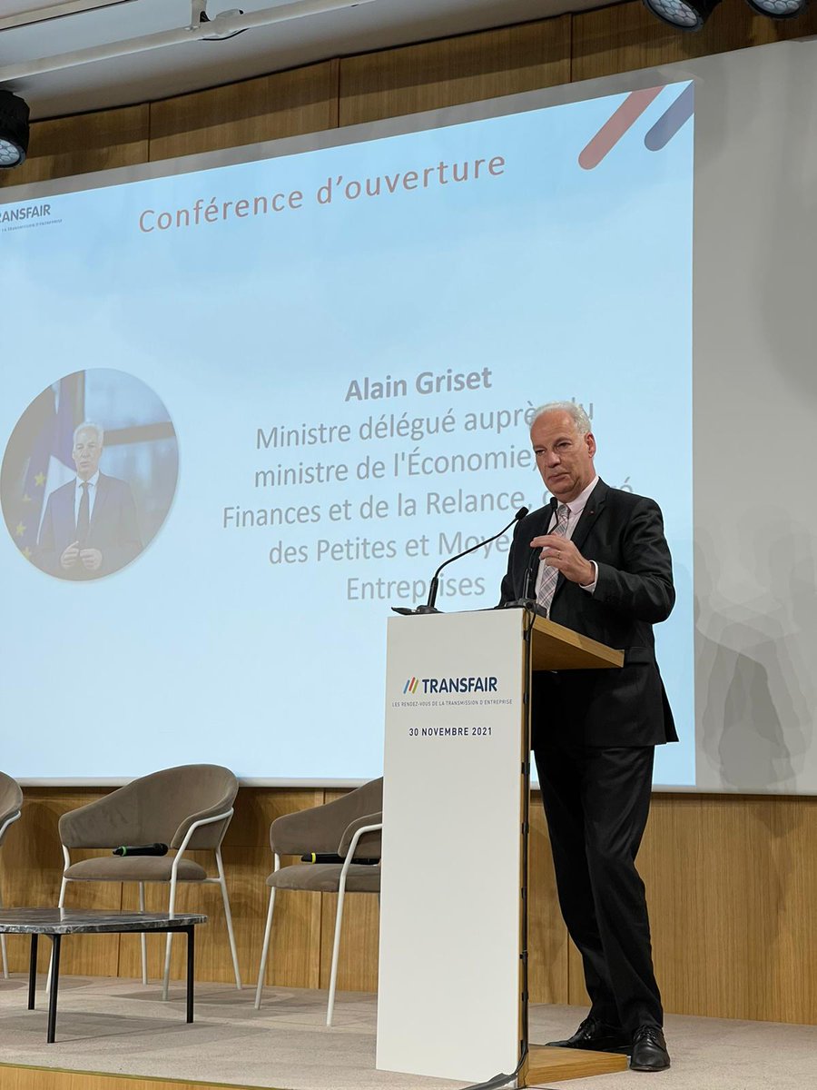 🎙 <a href="/LionelCanesi/">LIONEL CANESI</a> a ouvert ce matin, avec le Ministre délégué chargé des Petites et Moyennes Entreprises, <a href="/alaingriset/">Alain Griset</a>, le salon #Transfair2021 dédié à la #transmission d’entreprise.