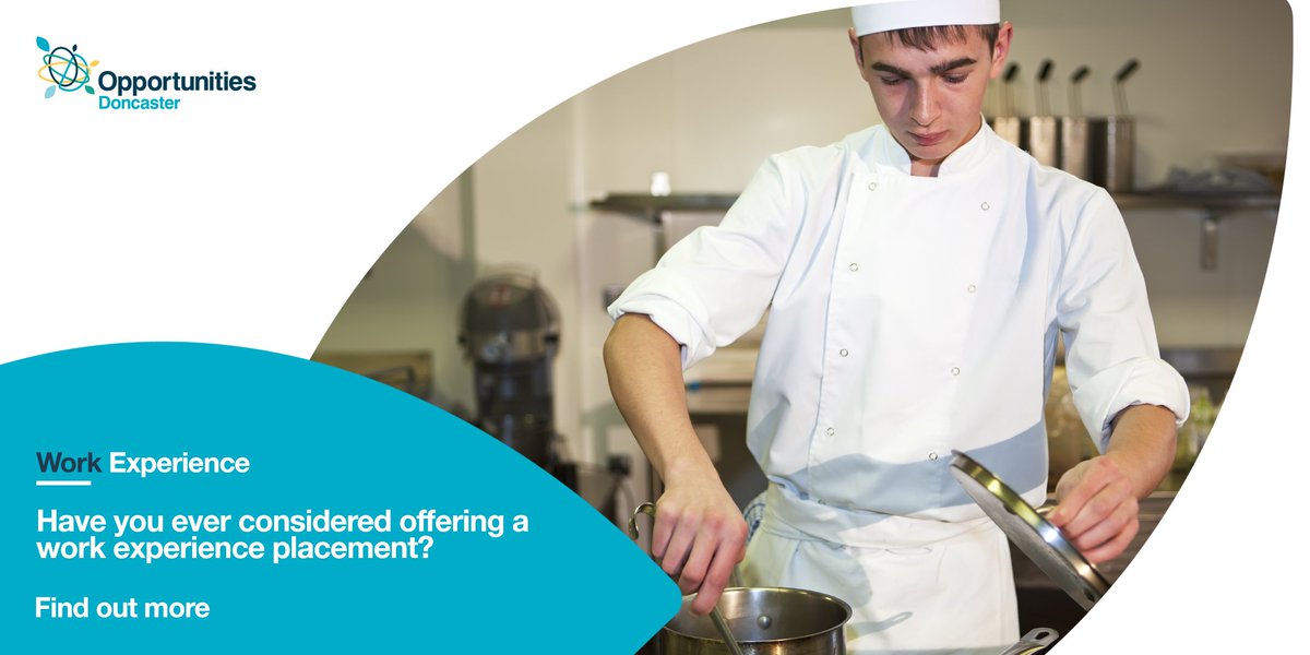 OpportunitiesDN's tweet photo. We are currently working with school provisions who would welcome the chance for some of their students to gain this valuable experience.

If you feel you can help please contact Emma - emellor@doncaster-chamber.co.uk 
#workexperience #apprenticeship https://t.co/xjlbUniXys