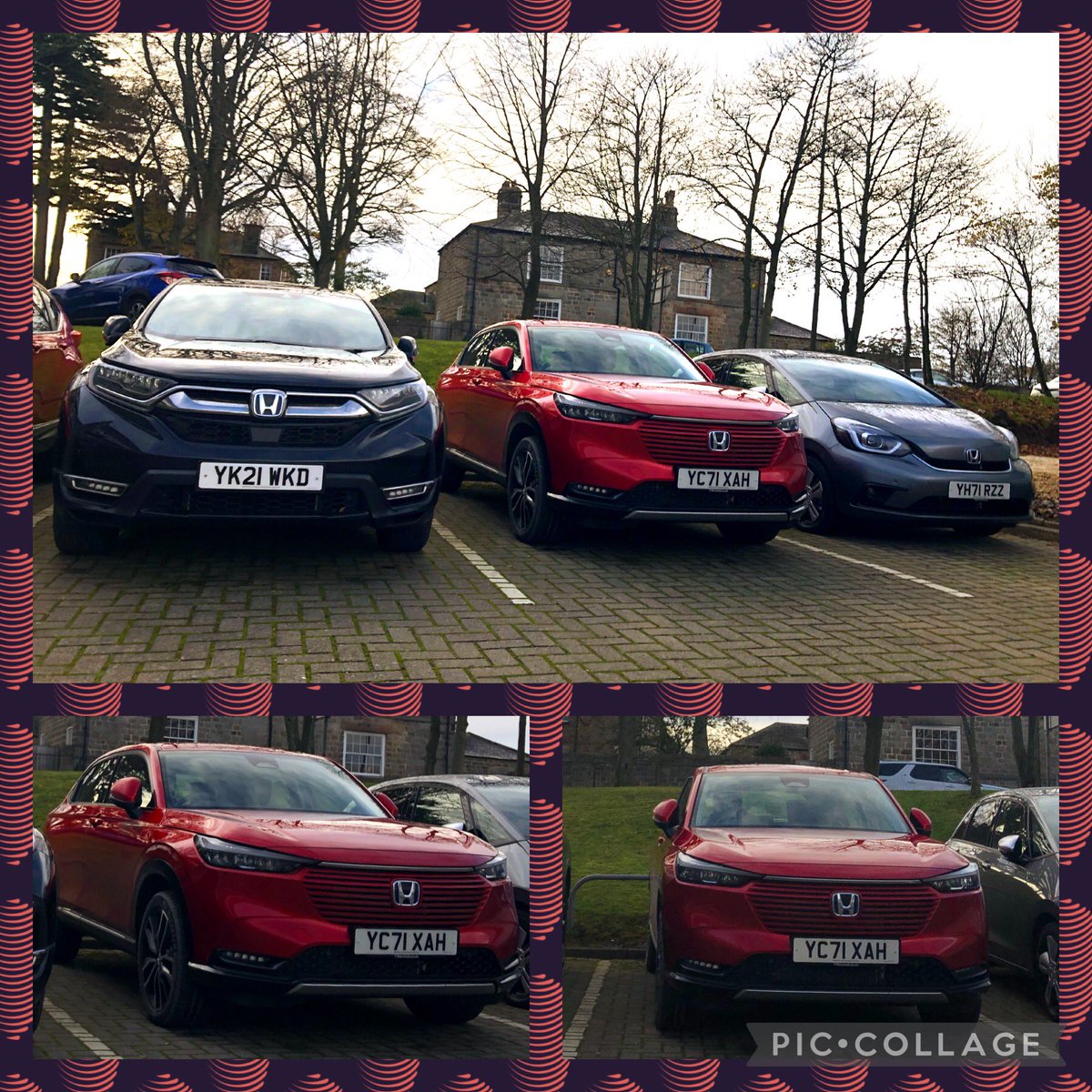 EmmaCooper2021's tweet photo. We shared the other month that we had a space in our Demo Line awaiting the new #HondaHRV #eHEV @MarshallHonda #Harrogate and here she is 🤩🤩 
What an absolute beauty!!

Call 01423 880077 📞 to arrange a #CovidSafe test drive today. https://t.co/iF8Cj02iuw