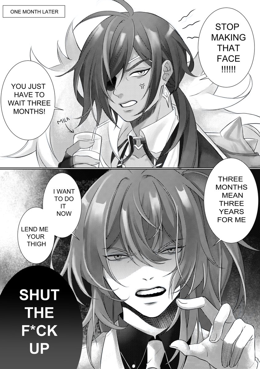 ABO AU
🔥Alpha x ❄️Omega
don't have enough time to draw happy birthday Kaeya🥺🥺🥺🥺
#luckae #ディルガイ