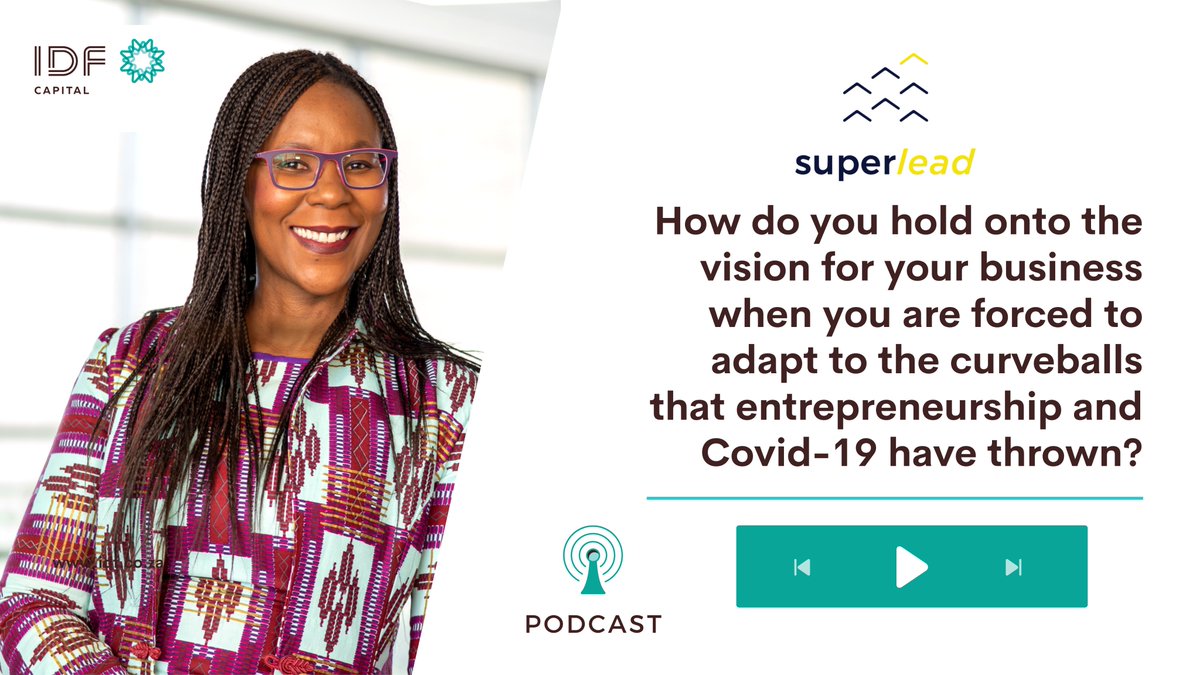 IDF_Capital's tweet photo. In this podcast, our Chairman, Polo Leteka shares her inspiring entrepreneurial journey. Listen at this link:
https://t.co/U3omwpDaHM
#IDFCapital #SuperLead #ValueCatalysts https://t.co/4lYvPsMLzp