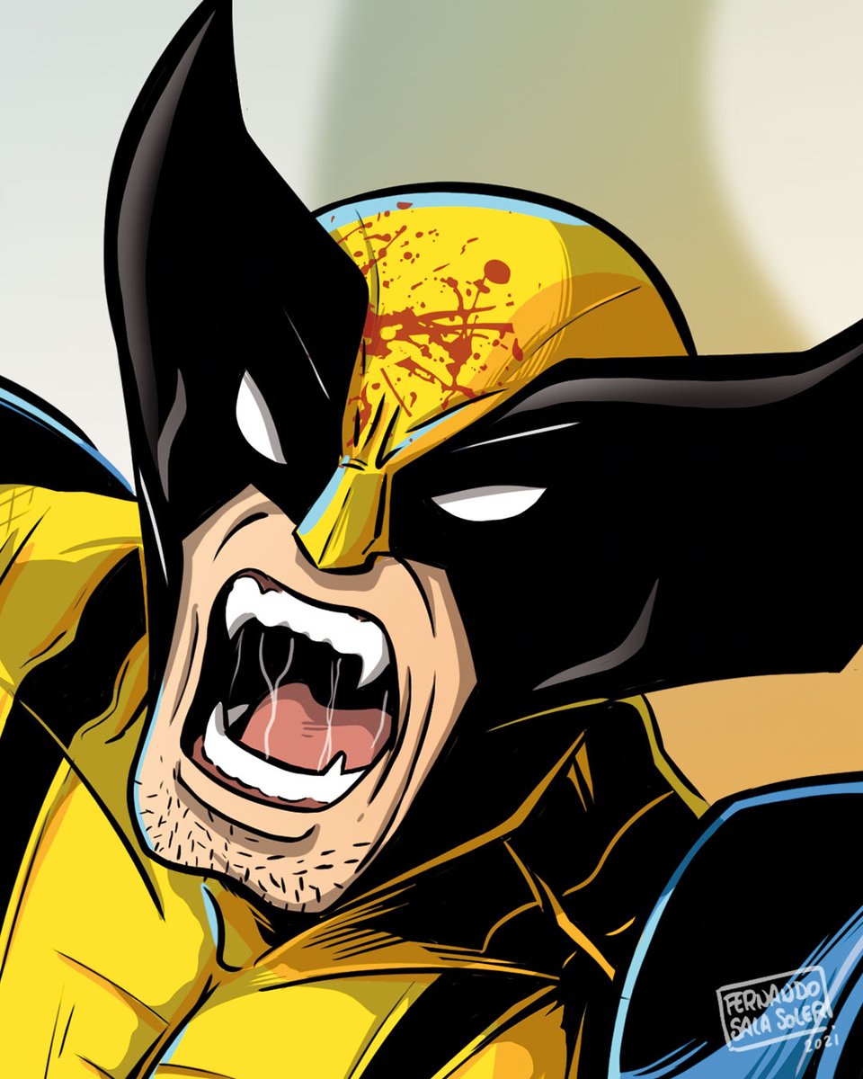 f_sala_soler's tweet photo. #fanart Wolverine!
#marvel #xmen #xmenart #marvelart #wolverine #wolverineart #wolverinecomics #logan #xmencomics #wolverinexmen #xmenartwork #artwork #digitalart #digitalillustration #illustration #ilustracion #dibujo #drawing #fernandosalasoler #fernandosalasolerdesign #lobezno https://t.co/fHIqpmBlQu