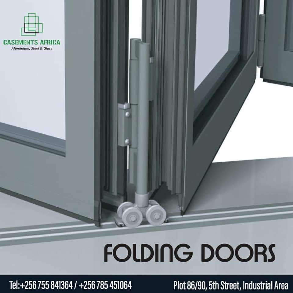 casementsug's tweet photo. We fabricate quality aluminium folding doors. 

#foldingdoors #aluminium #aluminiumdoors #bifolfingdoors #casements #staysafe #staysafeUG #shadingsystems #AlamGroupOfCompanies https://t.co/ZAjvbpCgCu
