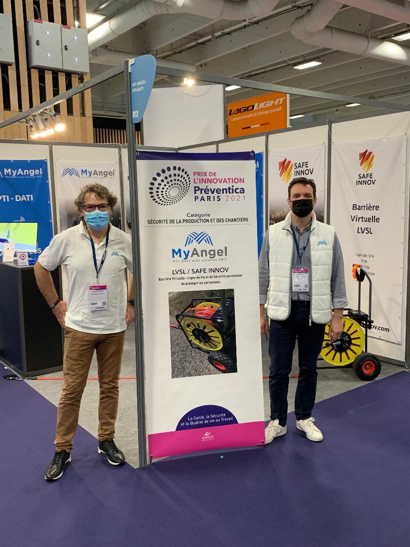 𝗣𝗥𝗘𝗩𝗘𝗡𝗧𝗜𝗖𝗔 𝗣𝗔𝗥𝗜𝗦
> 𝗣𝗥𝗜𝗫 𝗗𝗘 𝗟'𝗜𝗡𝗡𝗢𝗩𝗔𝗧𝗜𝗢𝗡 🏆
‼ Venez découvrir la Ligne de Vie et de Sécurité Lumineuse de SAFE INNOV qui remporte le Prix de l'Innovation ‼
➡ On vous attend jusqu'à jeudi 𝗦𝗧𝗔𝗡𝗗 𝗛𝟭𝟮
#Prevention #Securite #SanteAuTravail