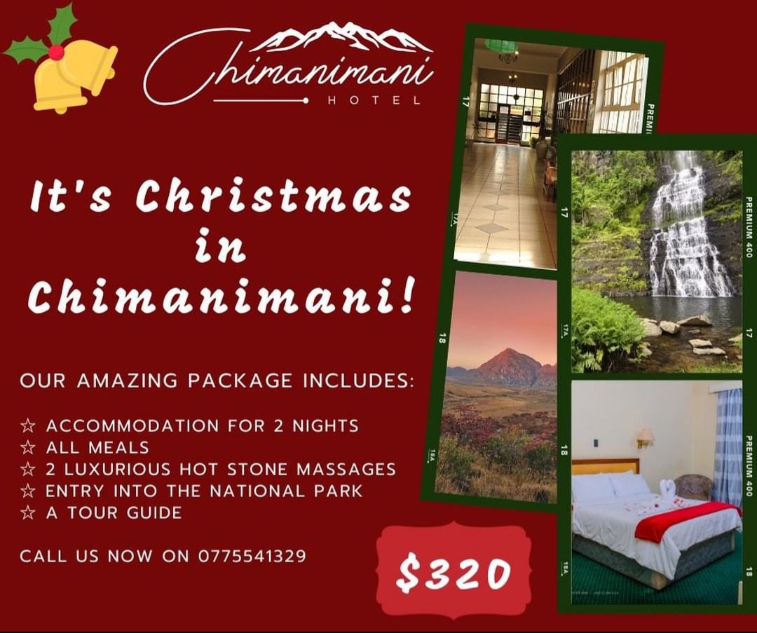 ChimaniHotel's tweet photo. Book your festive packages with us today on 0775 541 329 https://t.co/SxWzyCLoNZ
