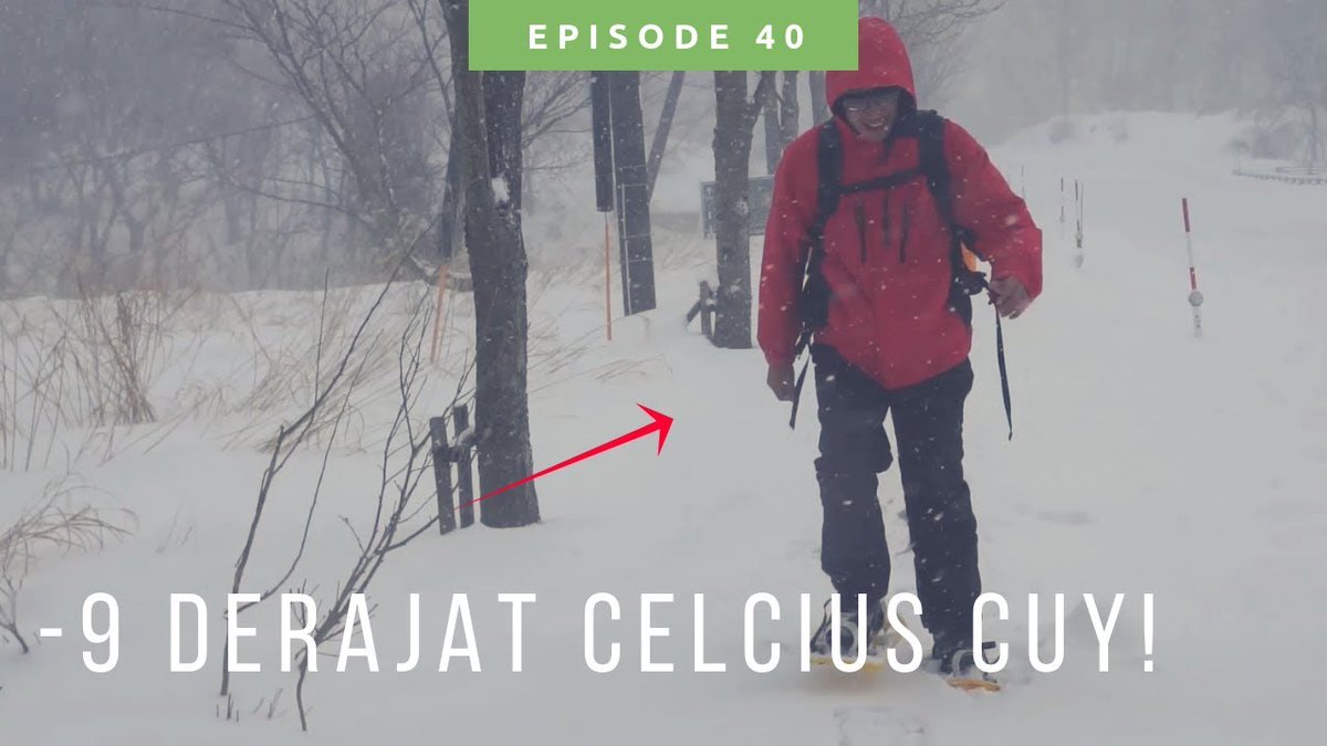 Trekking, Menembus Badai Salju! [ Travel Vlog Jepang - Okayama - Hiruzen] - catperku.info/trekking-menem…