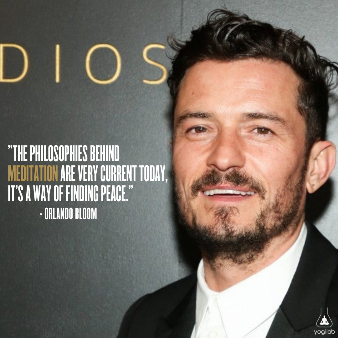 The_Yogi_Lab's tweet photo. Being better at life is never going to go out of style.
Orlando Bloom, the celebrated actor was quoted talking about how meditation helps with current problems, and we couldn't agree more. https://t.co/YxTYgNazuf