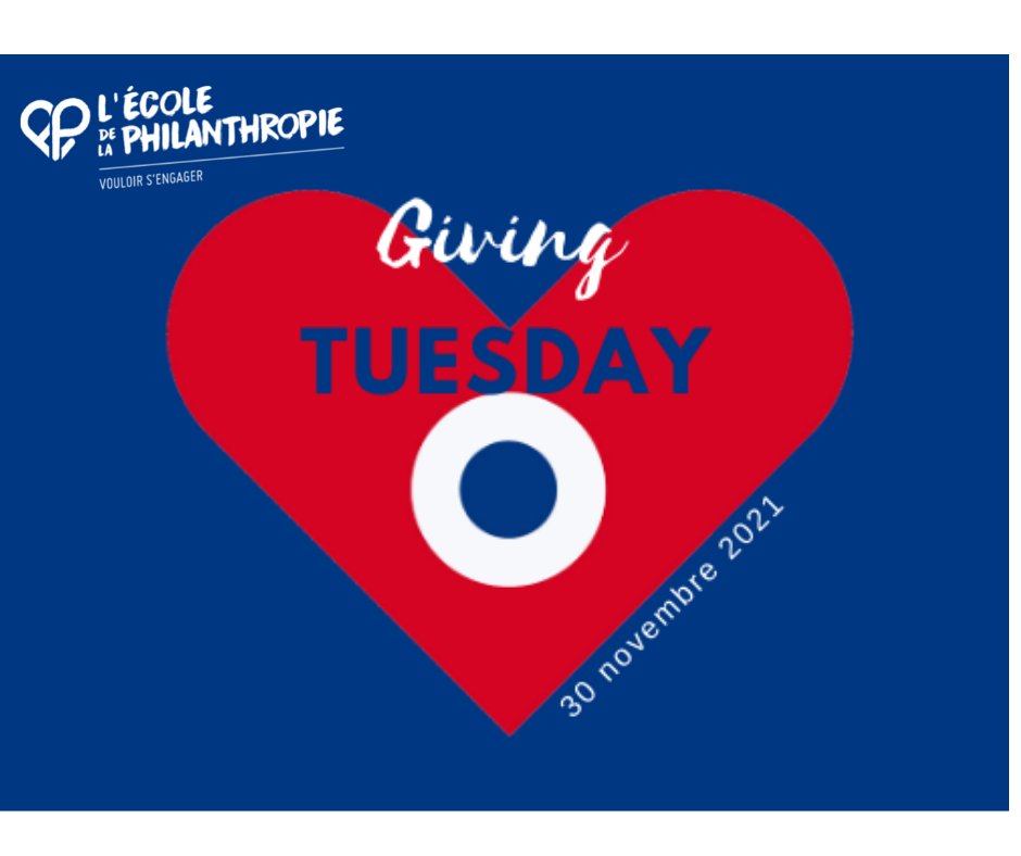 EcoleGenerosite's tweet photo. Le Giving Tuesday, c'est aujourd'hui ! 💙
Nous sommes fiers de participer au mouvement aux côtés de @GivingTuesdayFr @generosites @AFFundraisers . #generosité #philanthropie #engagement https://t.co/alnhtB7GXd