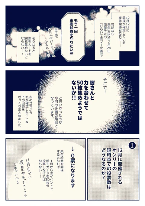 『皆さんの新刊カードを集めて、確実に次の絵巻を獲得しちゃおう!企画』のご案内

※画像に入りきれてない補足はリプにて… 