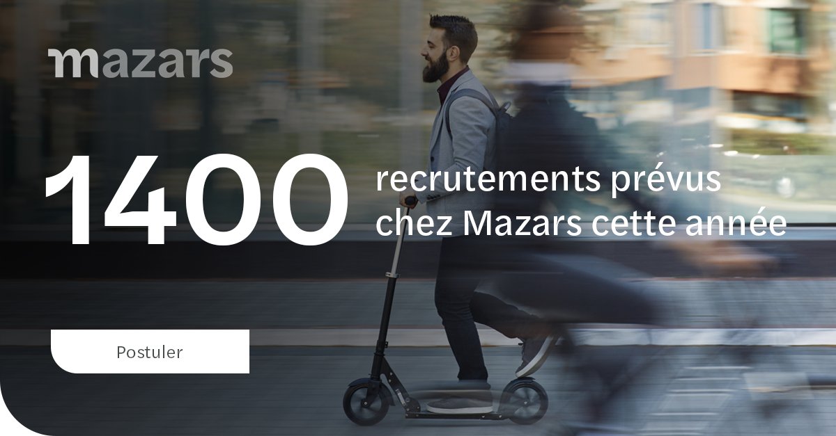 #RECRUTEMENT l Nous recherchons nos 1 400 futurs Mazariens 📢
En #Occitanie, une cinquantaine de #CDI et #stages seront de nouveau ouverts en 2022, en plus de ceux déjà à pourvoir.

Découvrez l'article de <a href="/ToulEmploi/">ToulEmploi</a> ➡️ mz.rs/32KMfiS
Postulez ➡️ mz.rs/3I4yLyC