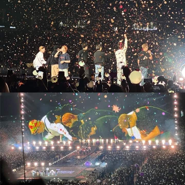 this moment that stands mine is yours I'll live this moment I'll be lost in you you are lost in me will find myself again💜💚😭 #BTS_PTD_LA #BTS_twt