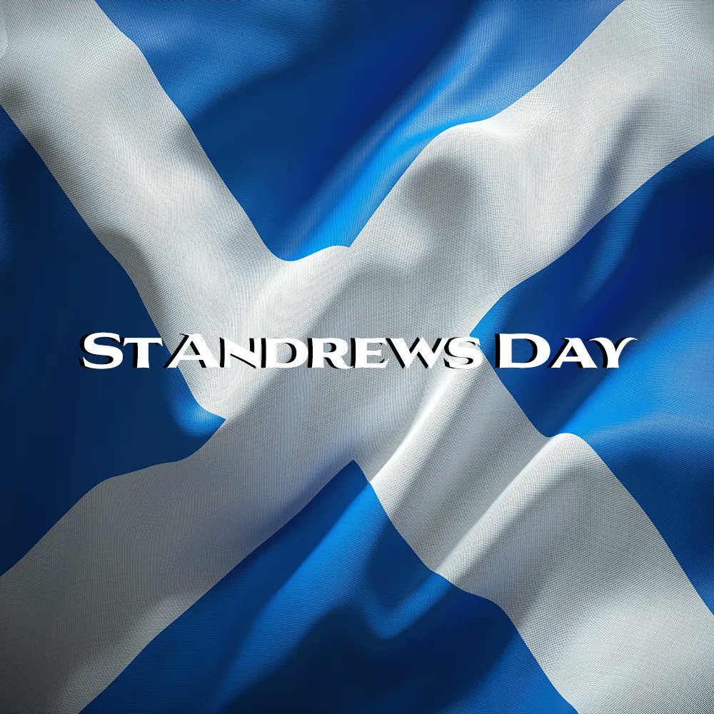 DataUnderstood's tweet photo. Happy St Andrews Day!
#standrewsday https://t.co/8syQYELMWO