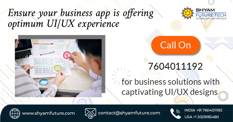 shyamfuturetech's tweet photo. An app that fails to impress the user with its UI/UX is stale and as good as a dead soldier. Call us for apps with captivating UX
#SFTpost #UIdesign #UXdesign #userexperience #businesssolutions #businessappdevelopment #businesstools #business #business2021 https://t.co/KUa1DTEUyi