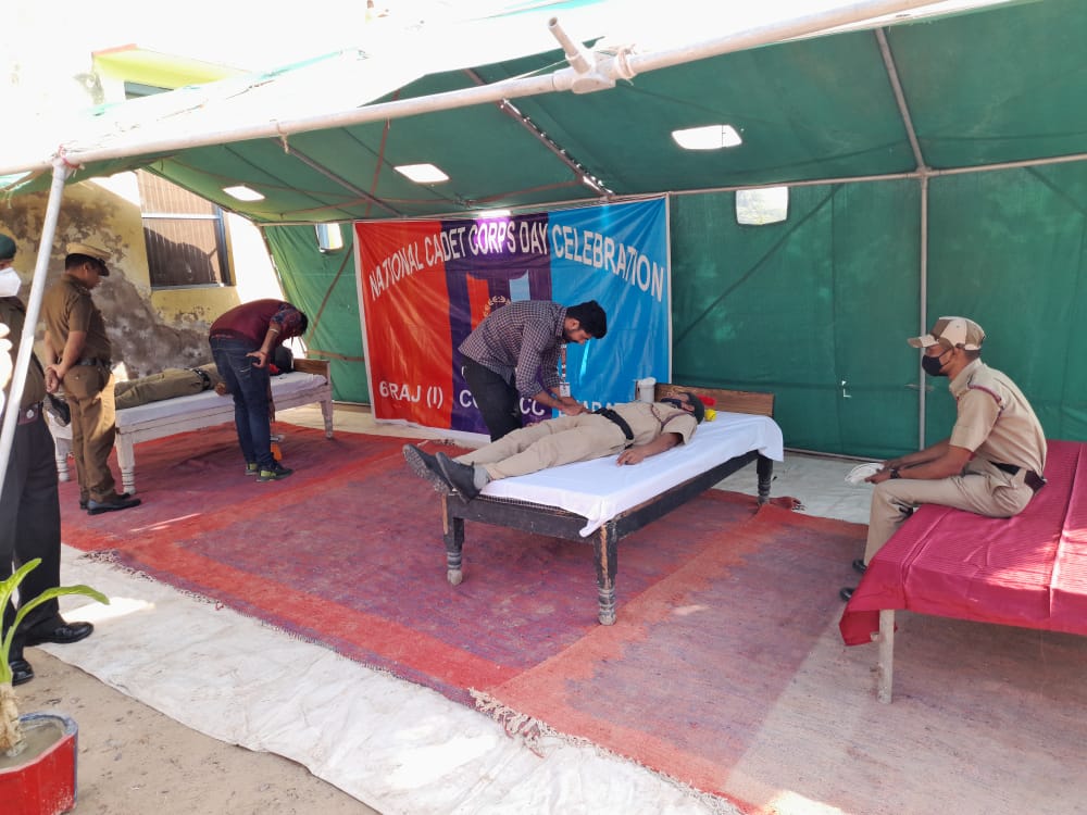 kota_ncc's tweet photo. 6(I) Raj NCC Coy Bharatpur (Kota Gp) carried out blood donation camp to mark NCC day celebrations https://t.co/D3h4cKqdCk