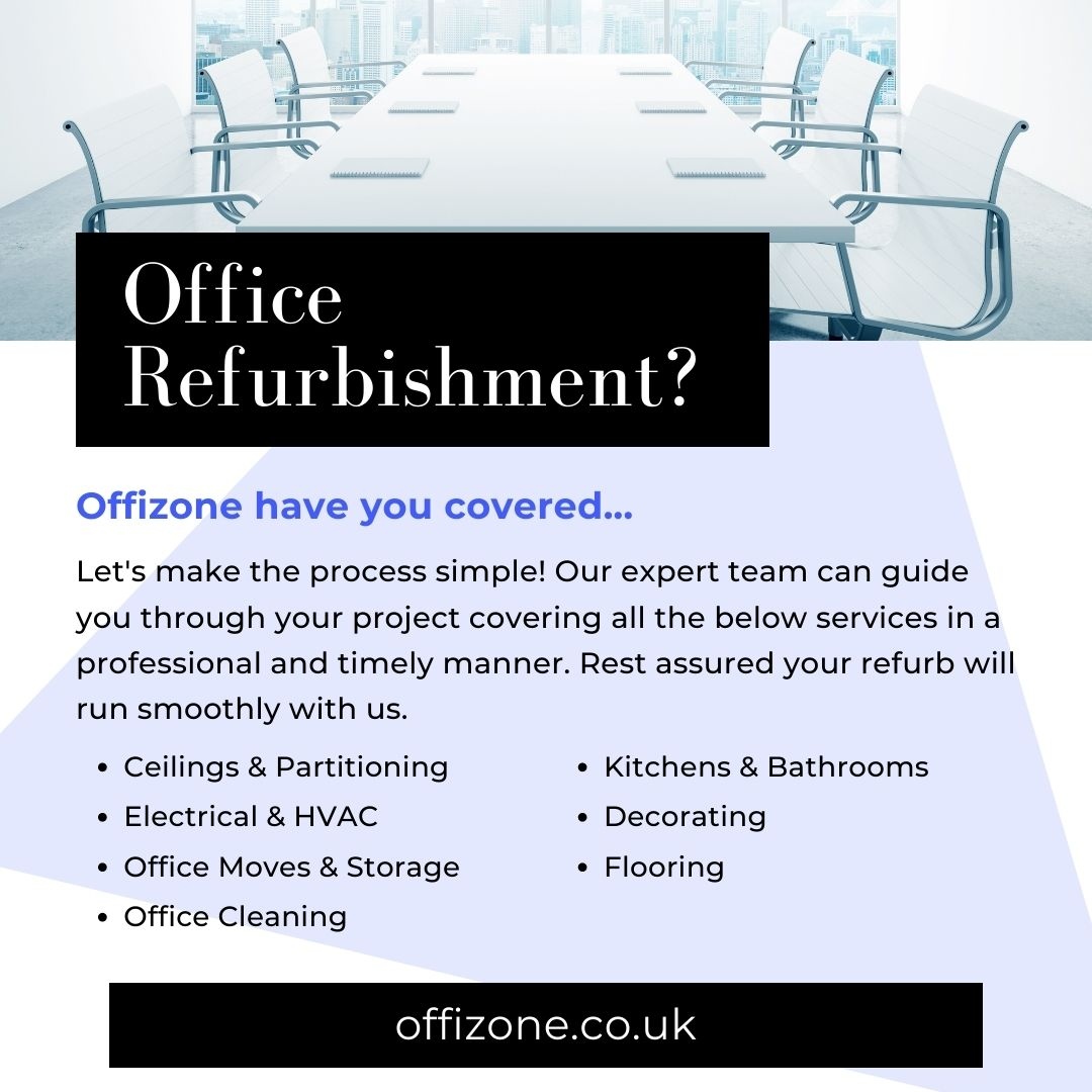 Looking to refurb for 2022? Let our team get to know your vision and make your dream work space come to life. #refurb #2022 #newyearnewoffice